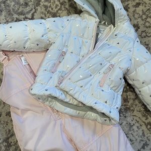 Carter girls snowsuit